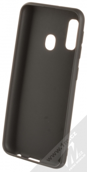 Forcell Jelly Matt Case TPU ochranný silikonový kryt pro Samsung Galaxy A20e černá (black) zepředu