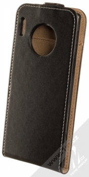 Forcell Slim Flip Flexi flipové pouzdro pro Huawei Mate 30 Pro černá (black) zezadu