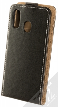 Forcell Slim Flip Flexi flipové pouzdro pro Samsung Galaxy A40 černá (black) zezadu