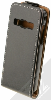ForCell Slim Flip Flexi otevírací pouzdro pro Samsung S5610, S5611 černá (black) zezadu