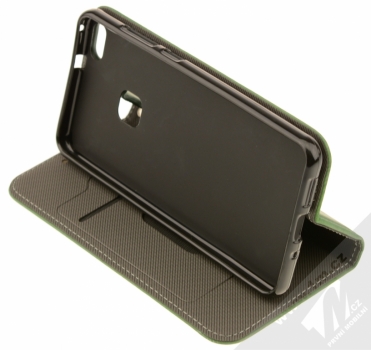 Forcell Thermo Book tepelně senzitivní flipové pouzdro pro Huawei P10 Lite zelená (green) stojánek