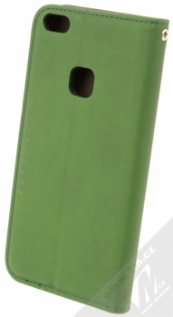 Forcell Thermo Book tepelně senzitivní flipové pouzdro pro Huawei P10 Lite zelená (green) zezadu