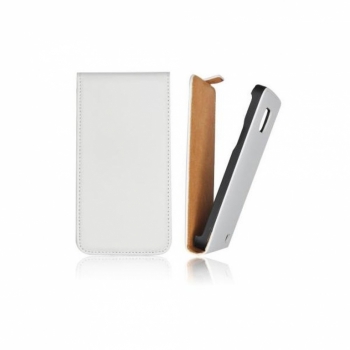 ForCell Slim Flip Heart otevírací pouzdro pro Samsung SM-G350 Galaxy Core Plus bílá (white)