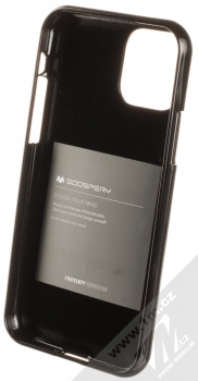 Goospery Jelly Case TPU ochranný silikonový kryt pro Apple iPhone 11 Pro černá (black) zepředu
