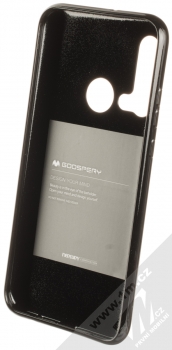 Goospery Jelly Case TPU ochranný silikonový kryt pro Huawei P20 Lite (2019) černá (black) zepředu