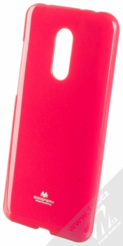 Goospery Jelly Case TPU ochranný silikonový kryt pro Xiaomi Redmi 5 Plus sytě růžová (hot pink)