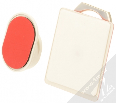 GreenGo Sticky Smart-Ring držák na prst růžová (pink) zezadu