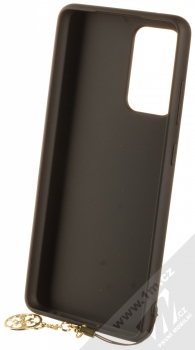 Guess Charms 4G ochranný kryt pro Samsung Galaxy A52, Galaxy A52 5G (GUHCA52GF4GBR) hnědá černá (brown black) zepředu