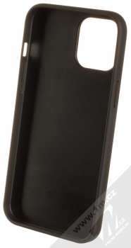 Guess Triangle 4G ochranný kryt pro Apple iPhone 12 Pro Max (GUHCP12LPU4GHBK) šedá (grey) zepředu
