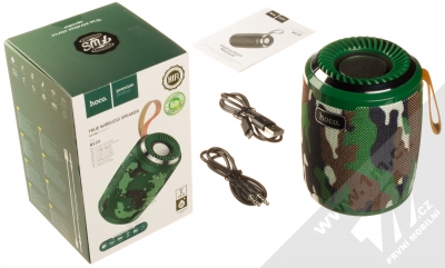 Hoco BS39 Cool Sport Wireless Speaker Bluetooth reproduktor kamufláž zelená (camouflage green) balení