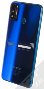 Honor 9X Lite 4GB/128GB modrozelená (emerald green) šikmo zezadu