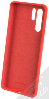 Huawei Silicone Case originální ochranný kryt pro Huawei P30 Pro červená (red) zepředu