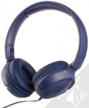 JBL TUNE 500 stereo sluchátka modrá (blue) zezadu