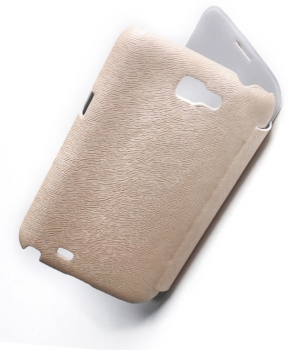 Jekod Diamond Pattern flipové pouzdro pro Samsung Galaxy Note II béžová (beige)