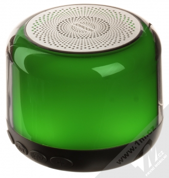 Joyroom JR-ML03 Transparent RGB Speaker Bluetooth reproduktor se světelnými efekty černá (black) zepředu