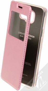 Kalaideng Sun flipové pouzdro pro Samsung Galaxy A3 (2016) růžová (pink)