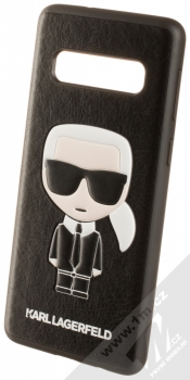 Karl Lagerfeld Ikonik ochranný kryt s motivem pro Samsung Galaxy S10 (KLHCS10IKPUBK) černá (black)