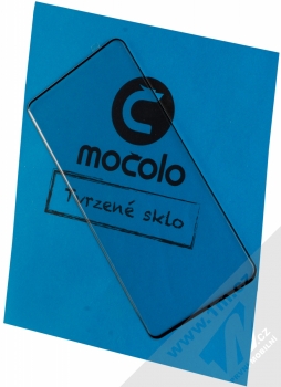 Mocolo Premium 3D Tempered Glass ochranné tvrzené sklo na kompletní displej pro OnePlus 8 černá (black)