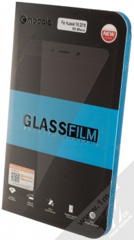 Mocolo Premium 5D Tempered Glass ochranné tvrzené sklo na kompletní displej pro Huawei Y6 (2019) černá (black) krabička