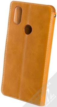Molan Cano Issue Diary flipové pouzdro pro Xiaomi Mi A2 hnědá (brown) zezadu