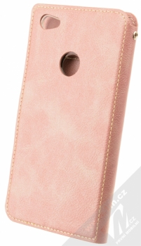 Molan Cano Issue Diary flipové pouzdro pro Xiaomi Redmi Note 5A Prime růžově zlatá (rose gold) zezadu