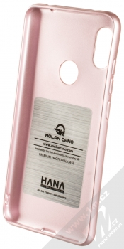 Molan Cano Jelly Case TPU ochranný kryt pro Xiaomi Redmi Note 6 Pro růžově zlatá (rose gold) zepředu