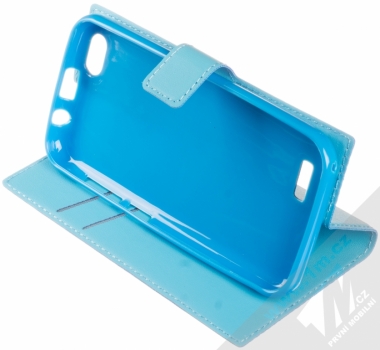 MyPhone BookCover flipové pouzdro pro MyPhone Pocket 2 modrá (blue) stojánek