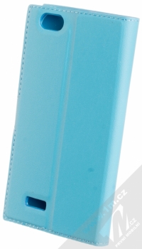 MyPhone BookCover flipové pouzdro pro MyPhone Pocket 2 modrá (blue) zezadu