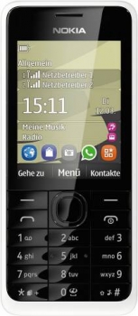 Nokia 301 Dual SIM white