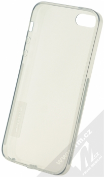 Nillkin Nature TPU tenký gelový kryt pro Apple iPhone 5, iPhone 5S, iPhone SE šedá (transparent grey) zepředu