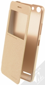 Nillkin Sparkle flipové pouzdro pro Lenovo Vibe K5, Vibe K5 Plus béžová (champagne gold)