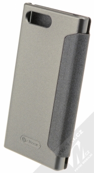Nillkin Sparkle flipové pouzdro pro Sony Xperia X Compact černá (black) zezadu