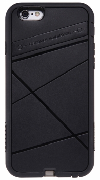 Nillkin Super Power extra odolný ochranný kryt s bezdrátovým Qi nabíjením pro Apple iPhone 6, iPhone 6S černá (black)