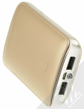 Proda PPL-22 Mink PowerBank záložní zdroj 10000mAh pro mobilní telefon, mobil, smartphone, tablet zlatá (gold) konektory