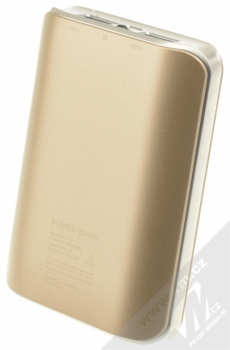 Proda PPL-22 Mink PowerBank záložní zdroj 10000mAh pro mobilní telefon, mobil, smartphone, tablet zlatá (gold) zezadu