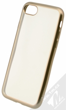 Puro Metal Duo pouzdro psaníčko a ochranný kryt pro Apple iPhone 7 zlatá (gold) kryt zezadu