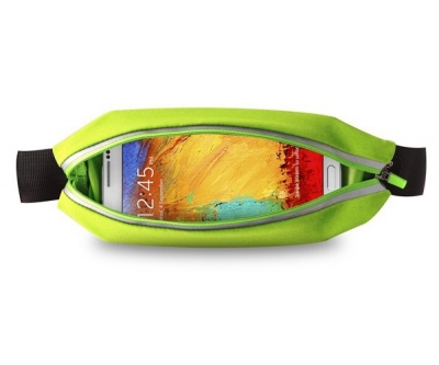 Puro Sport Belt sportovní pouzdro na pas pro mobilní telefon, mobil, smartphone zelená (green)