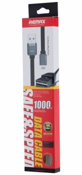 Remax KingKong plochý USB kabel s Apple Lightning konektorem krabička