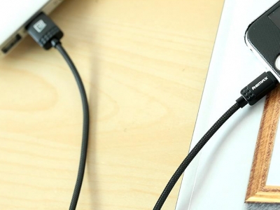 Remax Lovely designový USB kabel s microUSB konektorem pro mobilní telefon, mobil, smartphone černá (black)