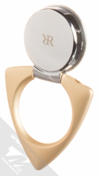 Remax Twister Ring Holder držák na prst zlatá (gold) rozevřené zezadu