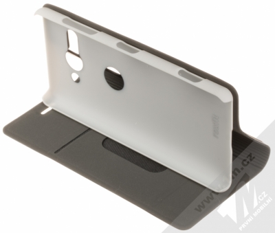 Roxfit Precision Slim Standing Book Case flipové pouzdro pro Sony Xperia XZ2 Compact (URB5183S) černá stříbrná (black silver) stojánek