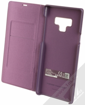 Samsung EF-NN960PV LED View Cover originální flipové pouzdro pro Samsung Galaxy Note 9 fialová (violet) otevřené