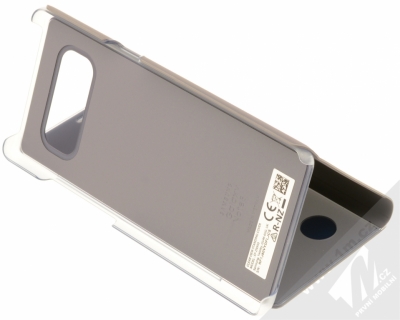 Samsung EF-ZN950CV Clear View Standing Cover originální flipové pouzdro pro Samsung Galaxy Note 8 fialovošedá (orchid gray) stojánek
