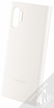 Samsung EF-ZN975CW Clear View Cover originální flipové pouzdro pro Samsung Galaxy Note 10 Plus bílá (white) zezadu
