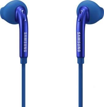 Samsung EO-EG920BL originální stereo headset s tlačítkem a konektorem Jack 3,5mm modrá (blue) detail sluchátek