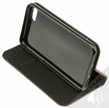 Sligo Smart Carbon flipové pouzdro pro Apple iPhone 7 černá (black) stojánek