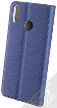 Sligo Smart Magnet flipové pouzdro pro Honor 8X tmavě modrá (dark blue) zezadu