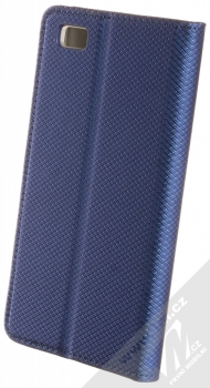 Sligo Smart Magnet flipové pouzdro pro Huawei P8 Lite tmavě modrá (dark blue) zezadu