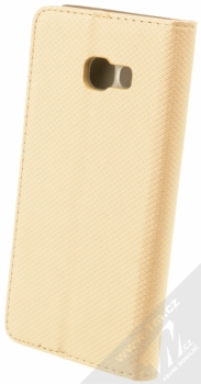 Sligo Smart Magnet flipové pouzdro pro Samsung Galaxy A5 (2017) zlatá (gold) zezadu