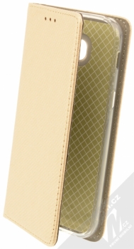 Sligo Smart Magnet flipové pouzdro pro Samsung Galaxy A5 (2017) zlatá (gold)